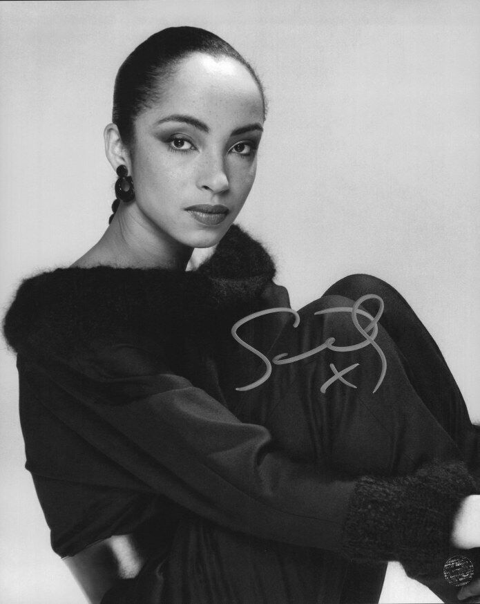 SADE Autographed Original 8x10 Photo Poster painting LOA TTM