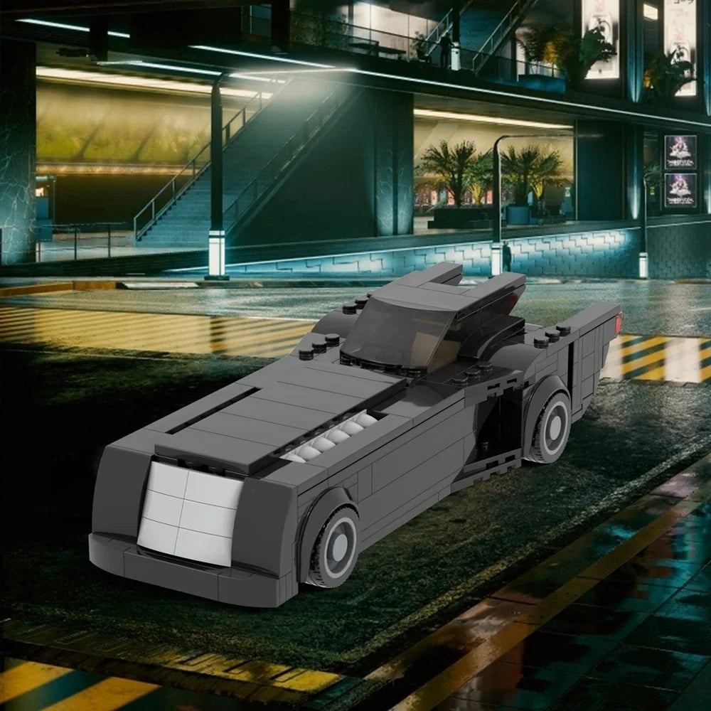 Batman Batmobile (BTAS) Custom DC Superhero MOC LBS monstertoys