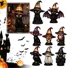 Gothic Witch Hat Night Light Halloween Decorations Colorful Wizard Hat Lamp