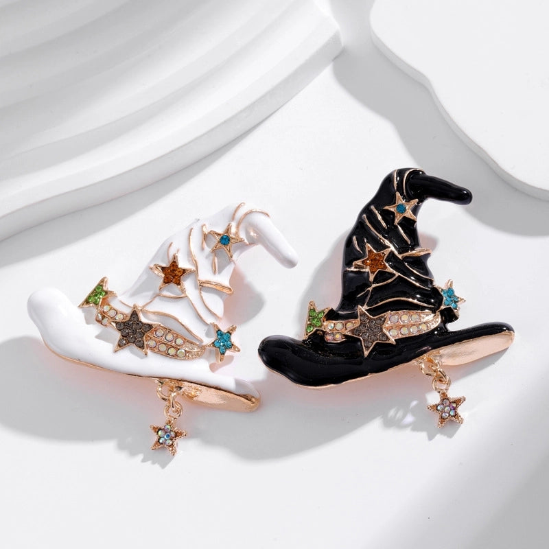 Minimalist Animal Animals Plating Bat Hat Unisex Brooches