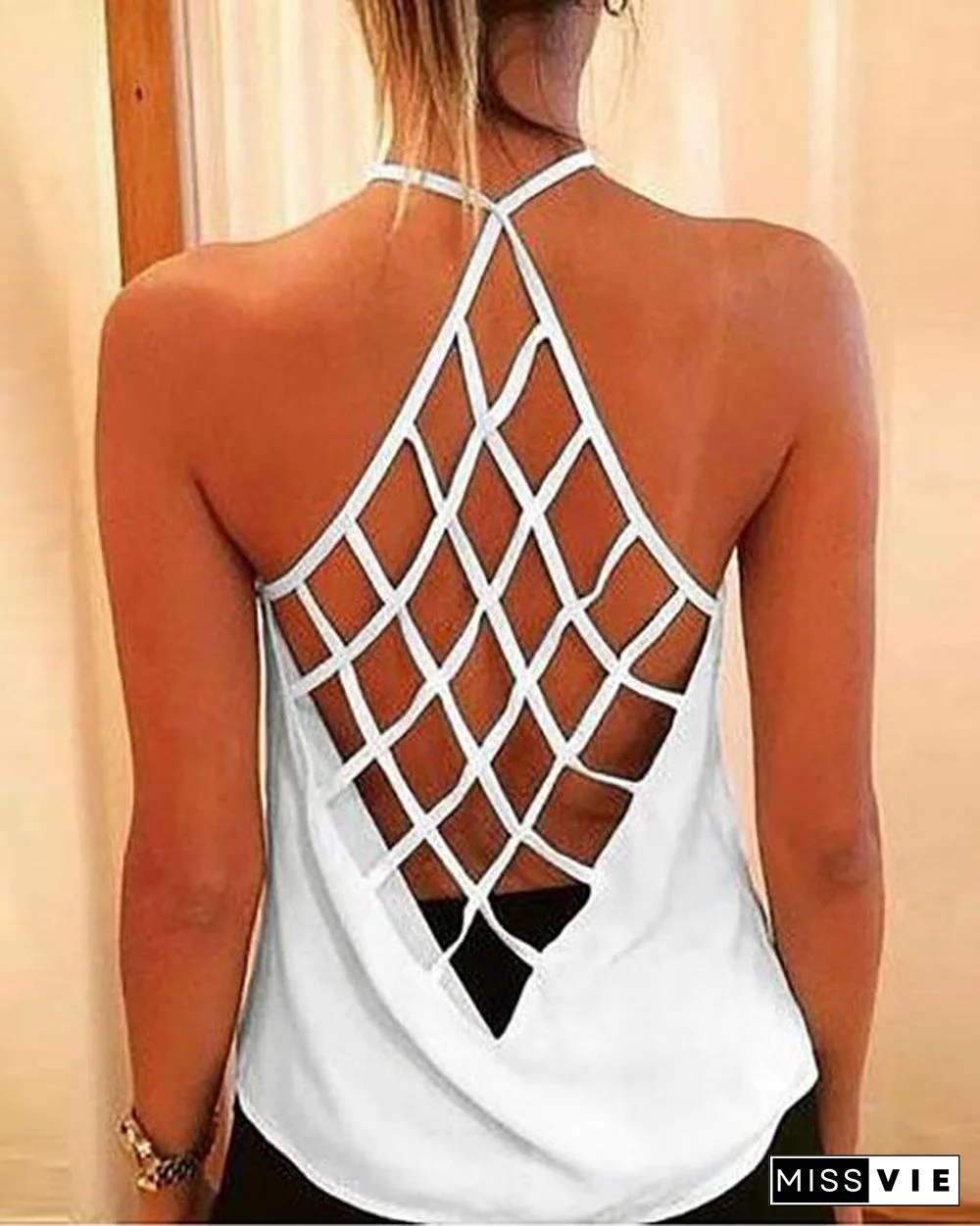 Women Sunflower Sexy Tanks