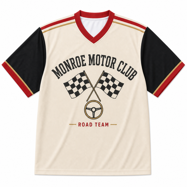 Varsity Monroe Motor Club Short Sleeve Jersey
