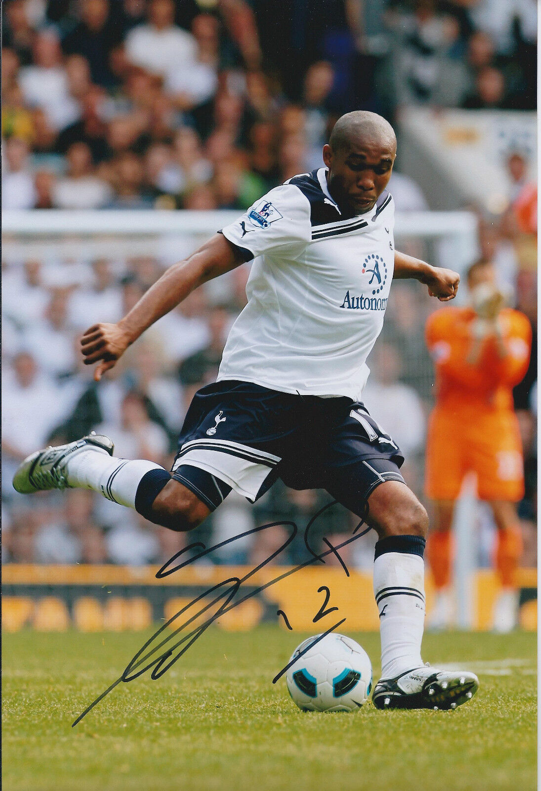 Wilson PALACIOS Autograph Signed 12x8 Photo Poster painting AFTAL COA SPURS Authentic