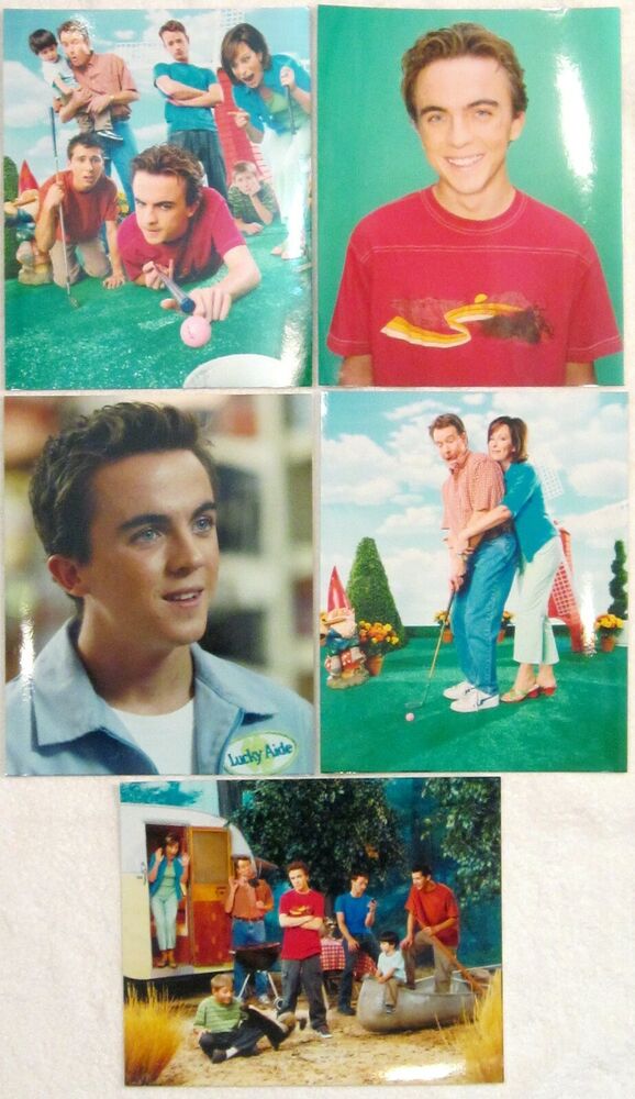 MALCOLM IN THE MIDDLE 8x10 COLOR Photo Poster paintingGRAPH LOT nice small collection (5) Photo Poster paintingS