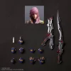Play Arts Kai Movable Lightning - (FF13) Final Fantasy XIII Official Statue - Square Enix