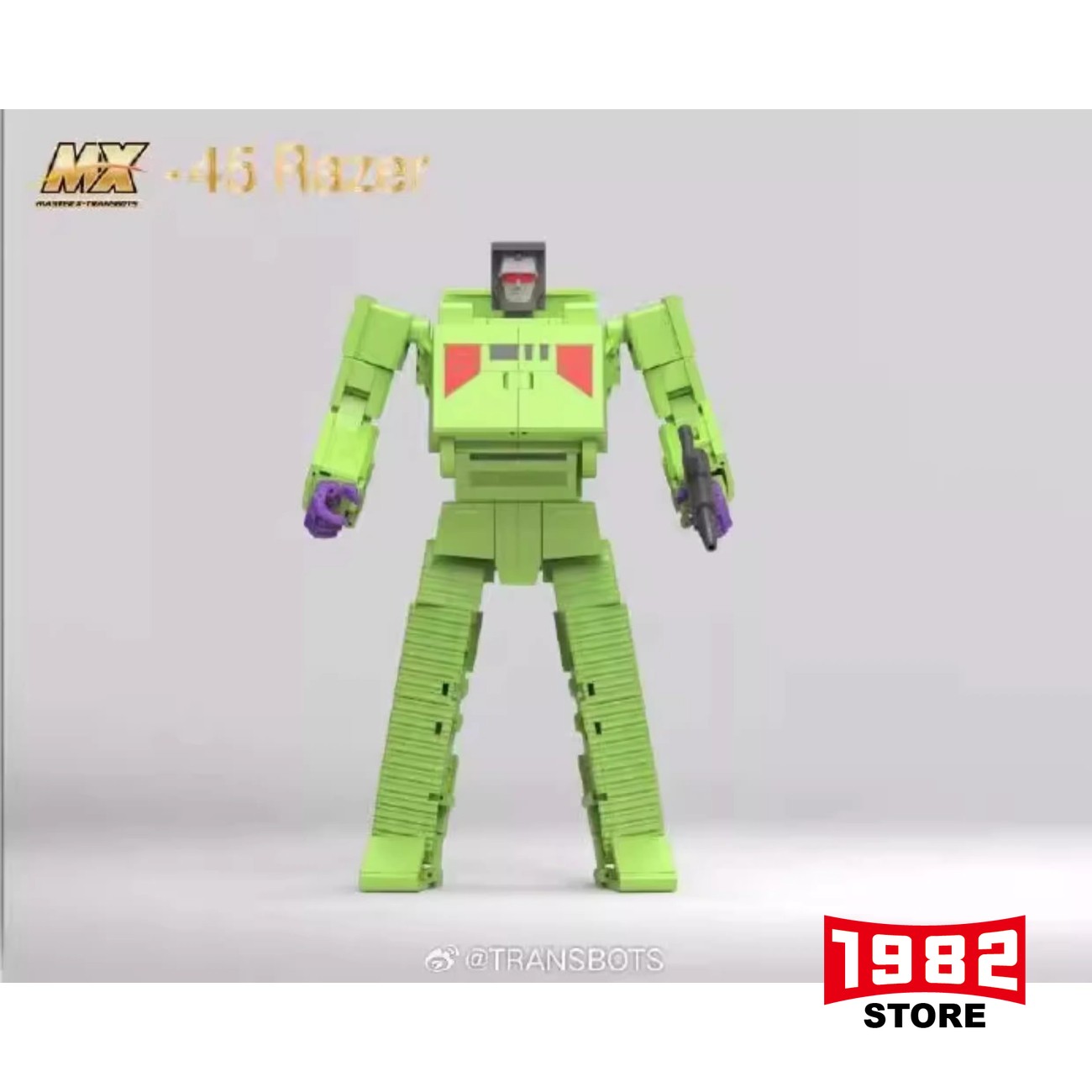 X Transbots MX 45 Razor Scavenger Devastator Transformers Toy Model Action Figure Collectible Hobby Gift for Transformers Fans Adults Premium Quality
