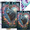(50*70cm)Wolves - Full Round Drill Diamond Painting