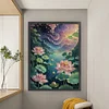 Lotus-11CT Stamped Cross Stitch 60*80cm/23.62*31.5in(Big Size) tapestrymarket