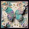 uk.everydayedeals (Limited Stock)4pcs Diamond Painting - Crystal Rhinestone - Sanit Maria & Butterfly & Bee(30*30cm)