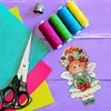 Strawberry DIY Cross Stitch Kit 14CT Thread Art Needlework Fridge Magnet 7x11cm tapestrymarket