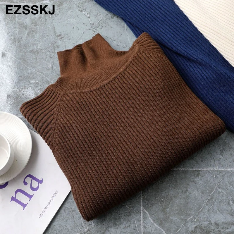 thick warm chic oversize Sweater Pullover Women  winter autumn Female 2021 sweater loose long sleeve casual sweater with sash