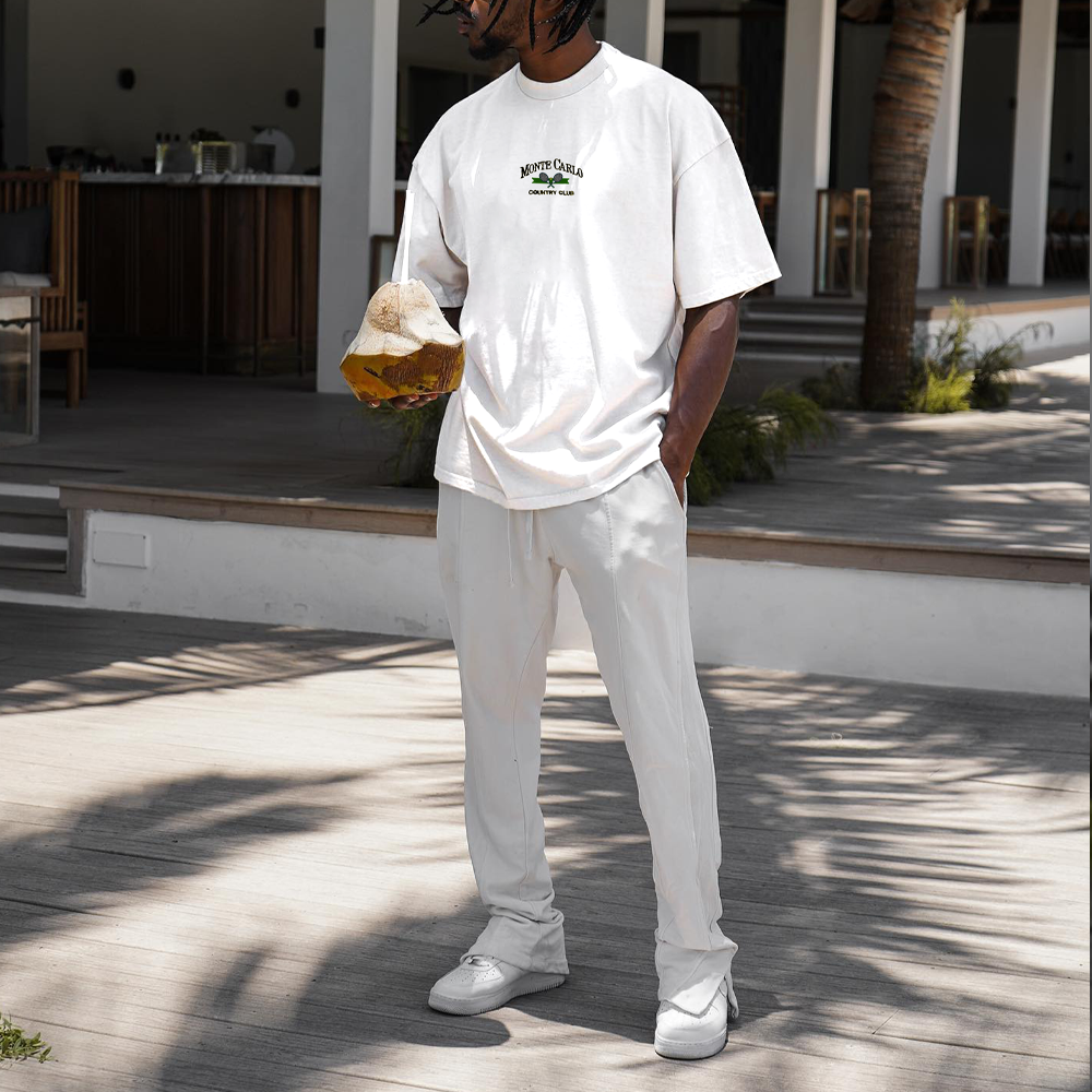 Men's Vintage Print Relaxed Oversized T-Shirt