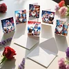 6pcs Diamond Painting Independence Day Goblin Greeting Card with Envelope for Family Friends Holiday Gift Congratulations