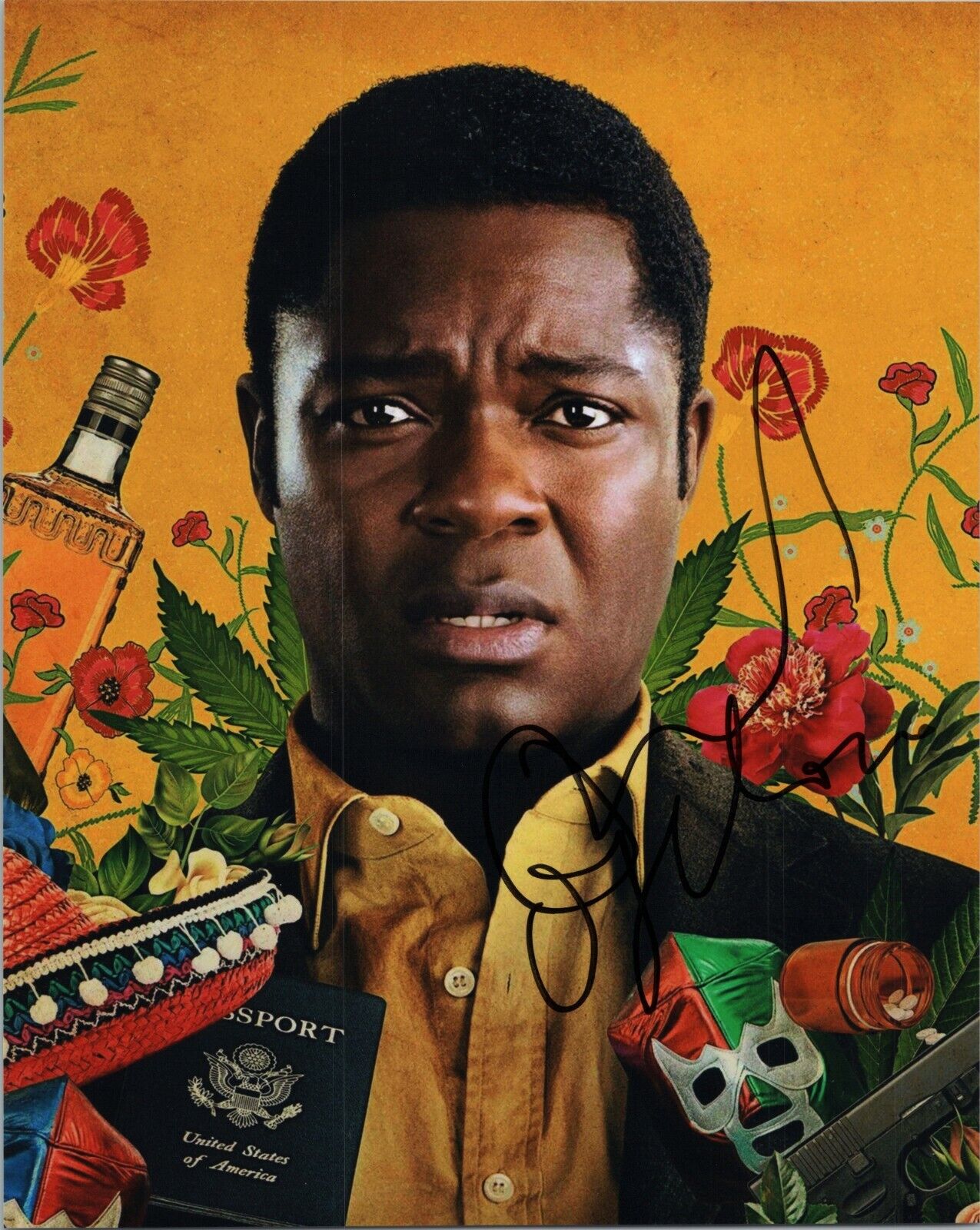 ~~ DAVID OYELOWO Authentic Hand-Signed GRINGO