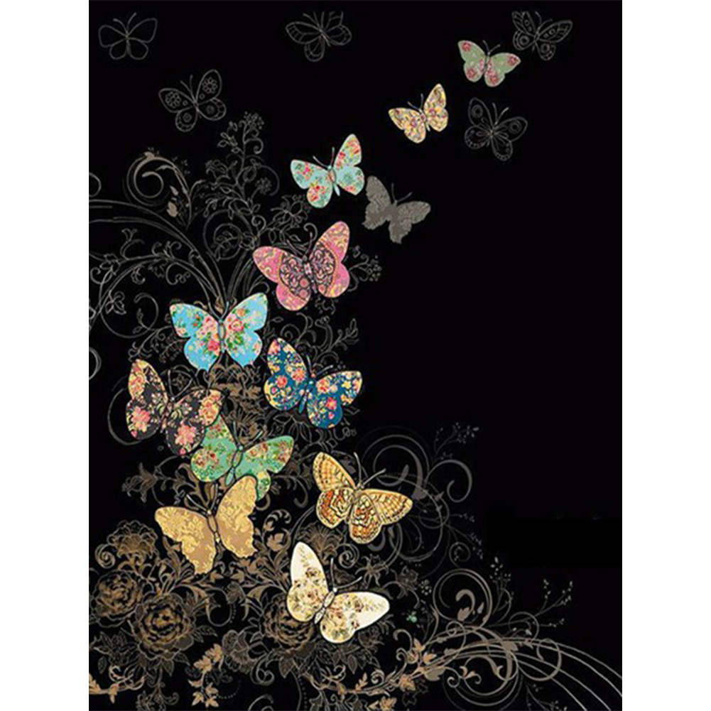 

Butterfly - Round Drill Diamond Painting - 30*40CM, 501 Original