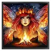 Butterfly Fairy-11CT Stamped Cross Stitch 50*50cm/19.69*19.69in tapestrymarket