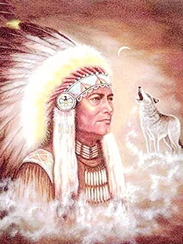 Diamond Painting - Full Round/Square Drill - Indians(30*40 - 50*60cm)