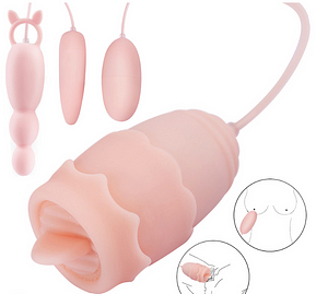 10-Mode Pink Egg Shaker – Flexible Female Masturbation Sex Toy