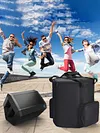 Big Capacity Carrying Case Fall Preventive Shoulder Bag for Bose S1 Pro/S1 Pro+