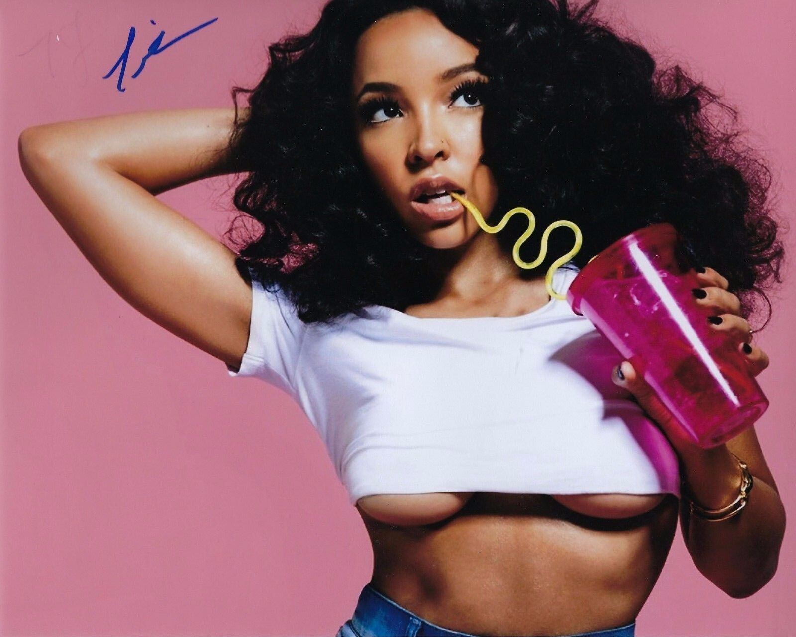 GFA Sexy Singer 2 On * TINASHE * Signed Autograph 8x10 Photo Poster painting PROOF AD4 COA