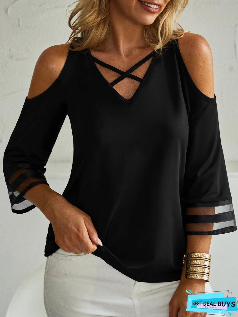 Casual Short Sleeve Top