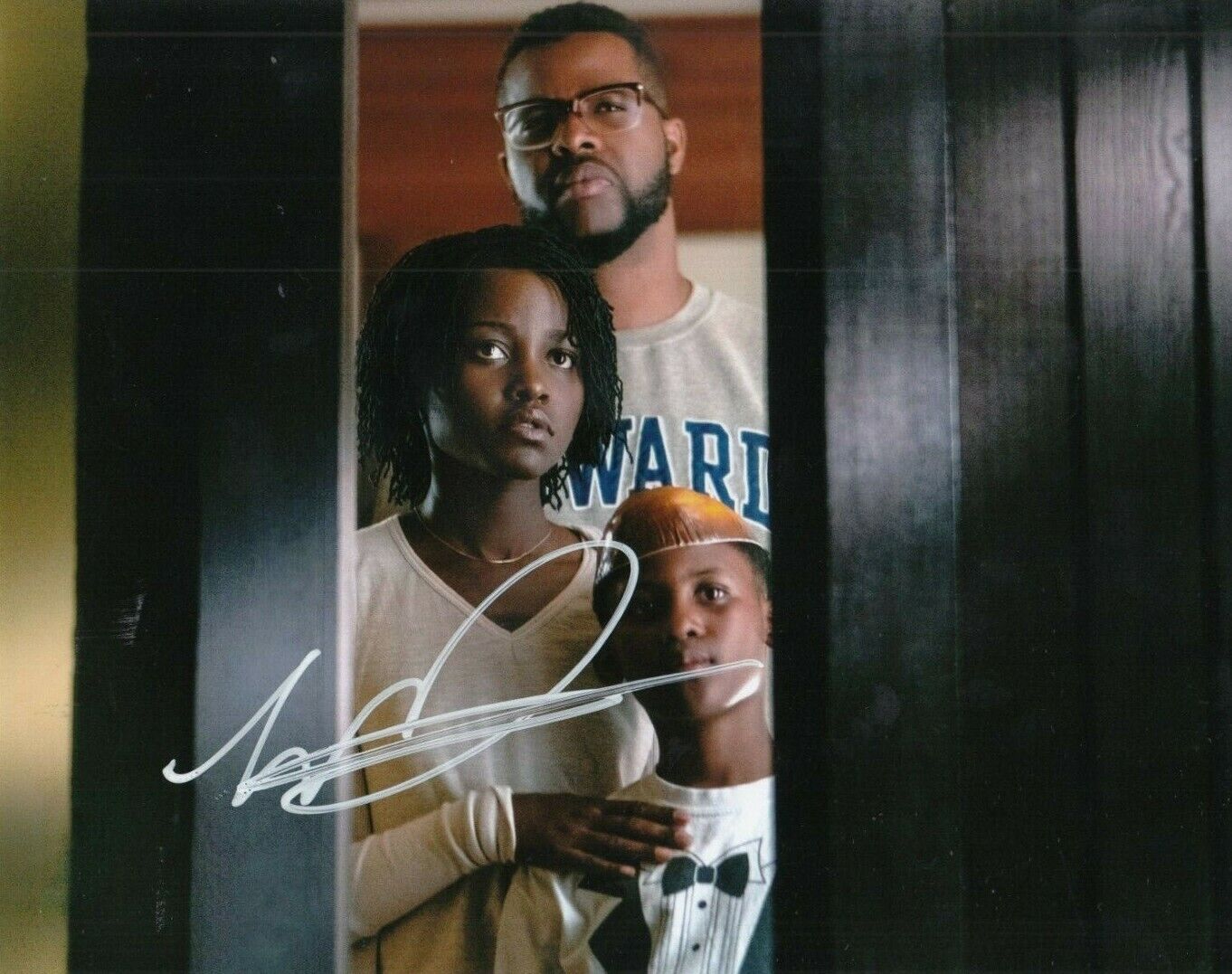 WINSTON DUKE signed (US) Horror Movie 8X10 Photo Poster painting *PROOF* W/COA Gabe Wilson