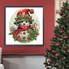 Diamond Painting-DIY Crystal Rhinestone Xmas Snowman