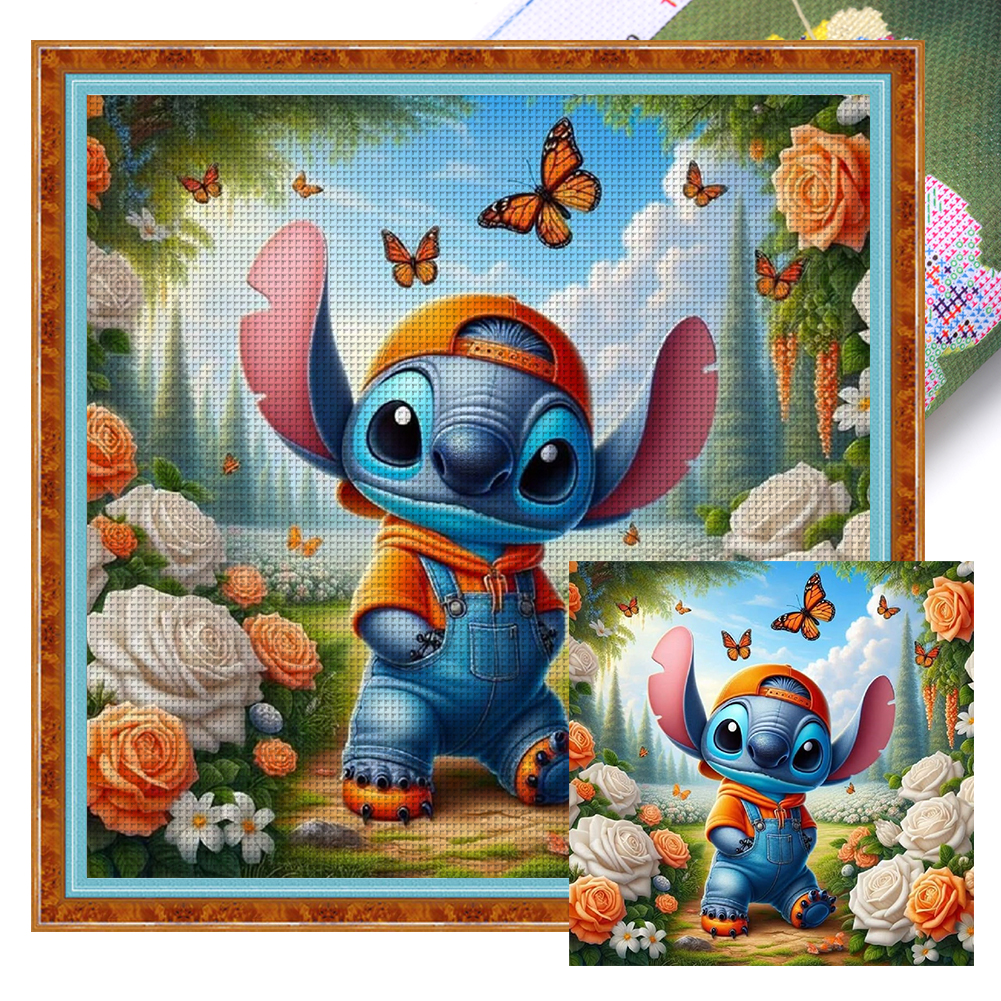 Stitch Full 11CT Pre-stamped Canvas(40*40cm) Cross Stitch