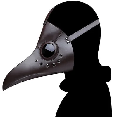 Plague Doctor Mask Hat Steampunk Masquerade Mask Halloween Costume