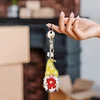 DIY Diamond Painting Keychain-6pcs/Set Gnome Bag Keychain Jewelry Gift