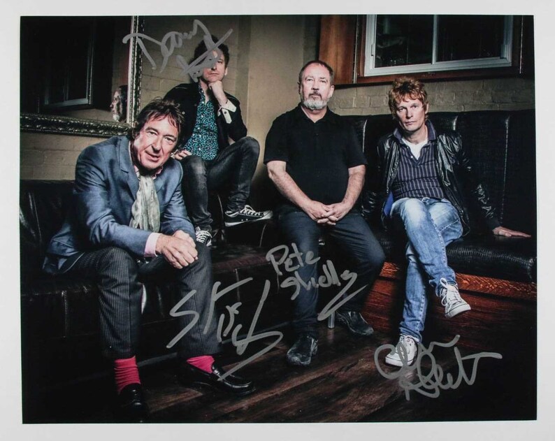 The Buzzcocks Band Signed Autographed Glossy 11x14 Photo Poster painting - COA Matching Holograms