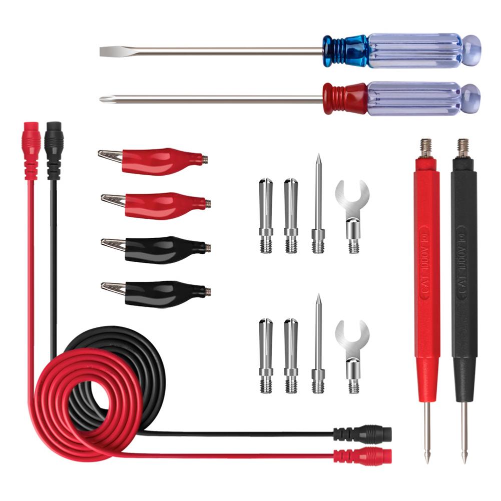 

18pcs Universal Multifunctional Multimeter Test Line Set with Screwdrivers, 501 Original