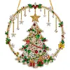 Crystal Diamond Painting Ornament Christmas Tree 9.45x9.45in