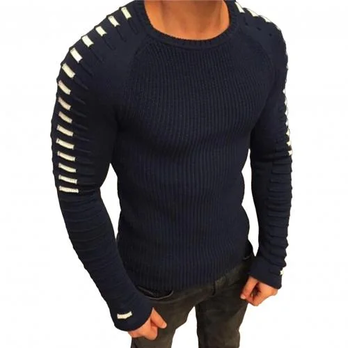6size S- 3XL Knitted Sweater Slim Warm Keeping Top Winter Men Pullover for Daily Fashion 2020 Men Sweater O-Neck Male Pullovers