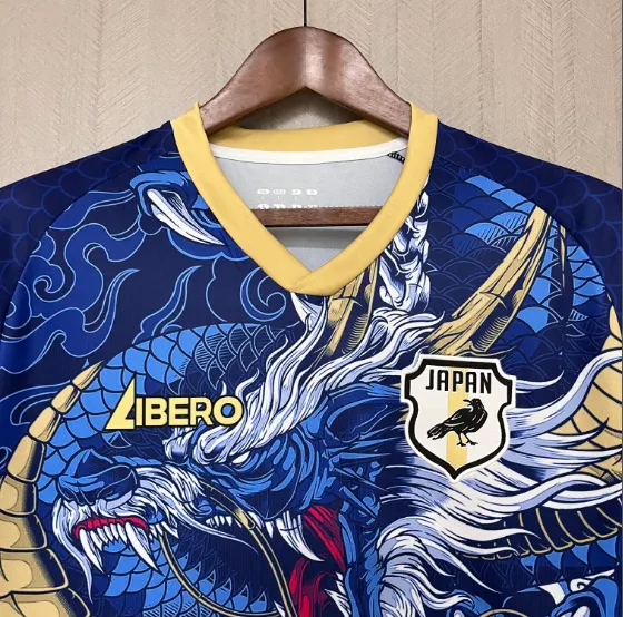 24/25 Japan Dragon Blue Soccer Shirt Thai Qulity