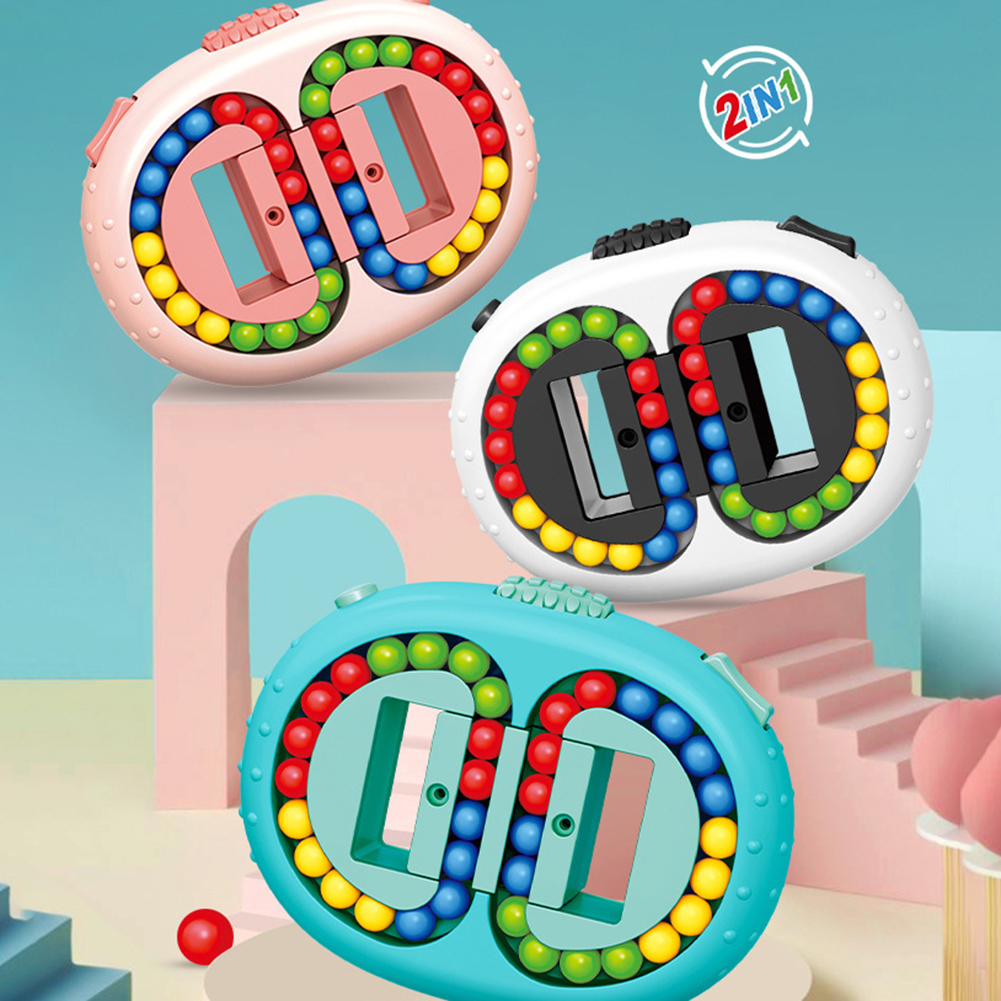 

Rotating Bean Finger Spinner Disk Gyro Intelligence Stress Relief Toy Gift, 501 Original