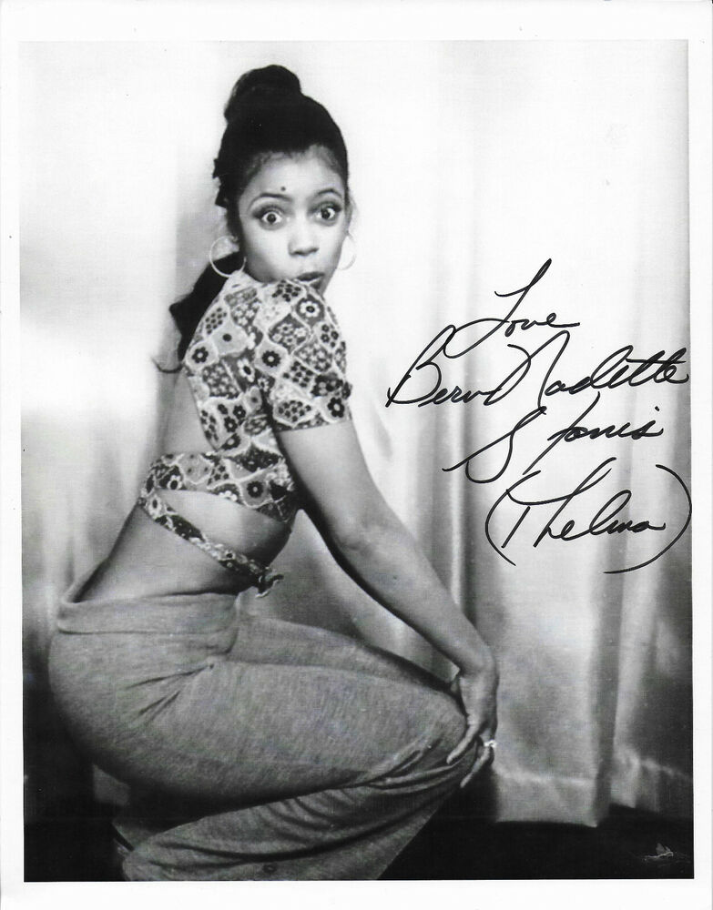 BernNadette Stanis Good Times Original Autographed 8X10 Photo Poster painting #4