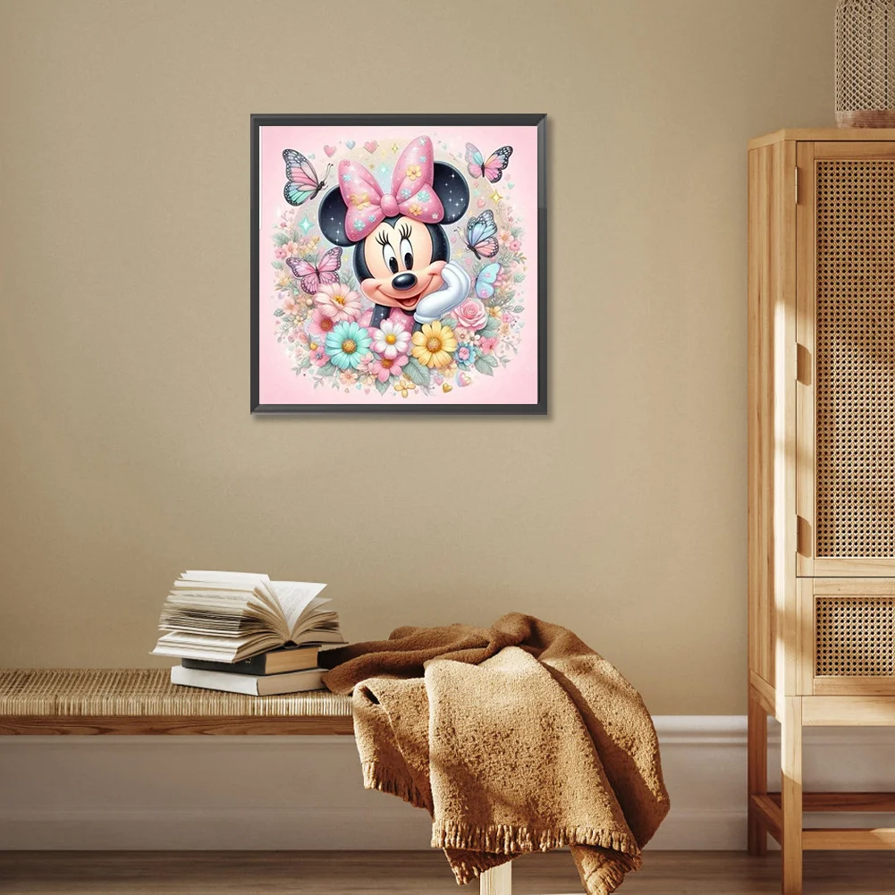 Diamond Painting - Full Round Drill - Mickey Mouse(Canvas|30*30cm)
