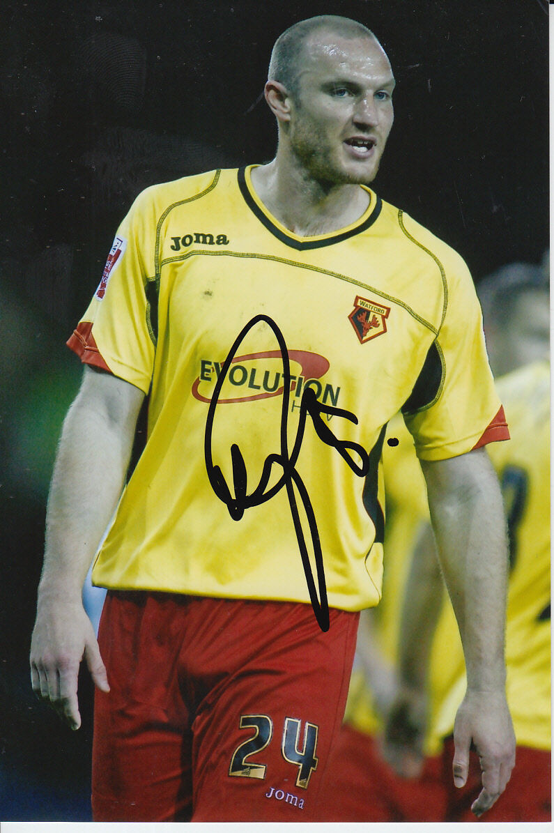 WATFORD HAND SIGNED MARTIN TAYLOR 6X4 Photo Poster painting 1.