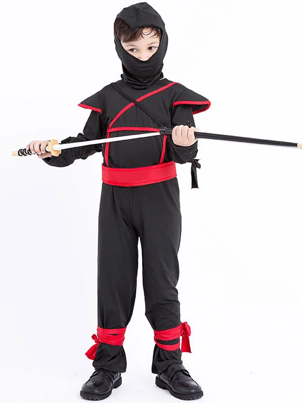 Kids Ninja Halloween Costume-elleschic