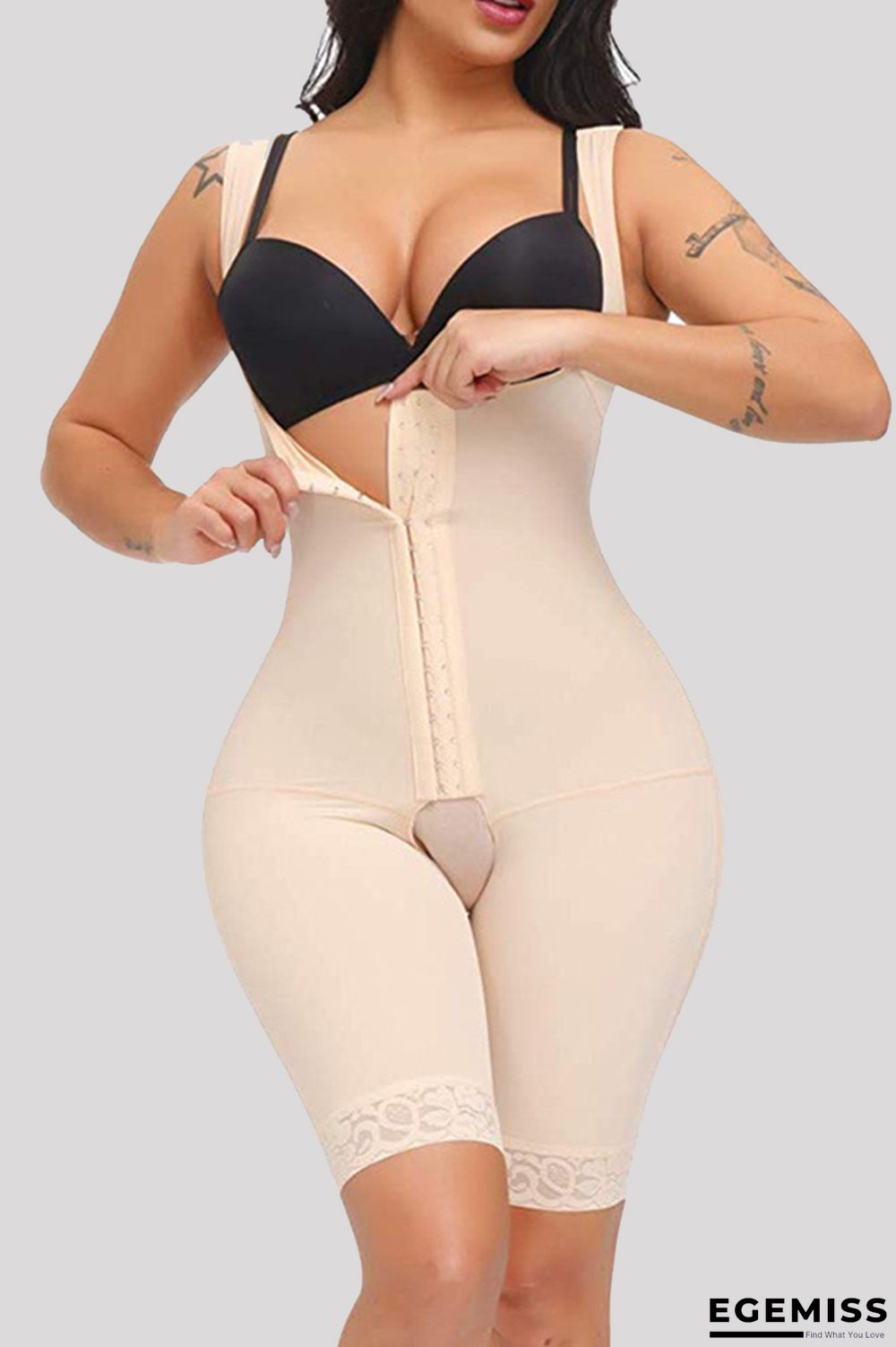 Apricot Fashion Sexy Solid Patchwork Bustiers | EGEMISS