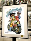 Son Goku & Chi-Chi Decorative Painting - Dragon Ball - Xingkong Studio