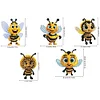 5Pcs Bienenschaukel Auto Dekoration - 5d DIY Handwerk Ornament