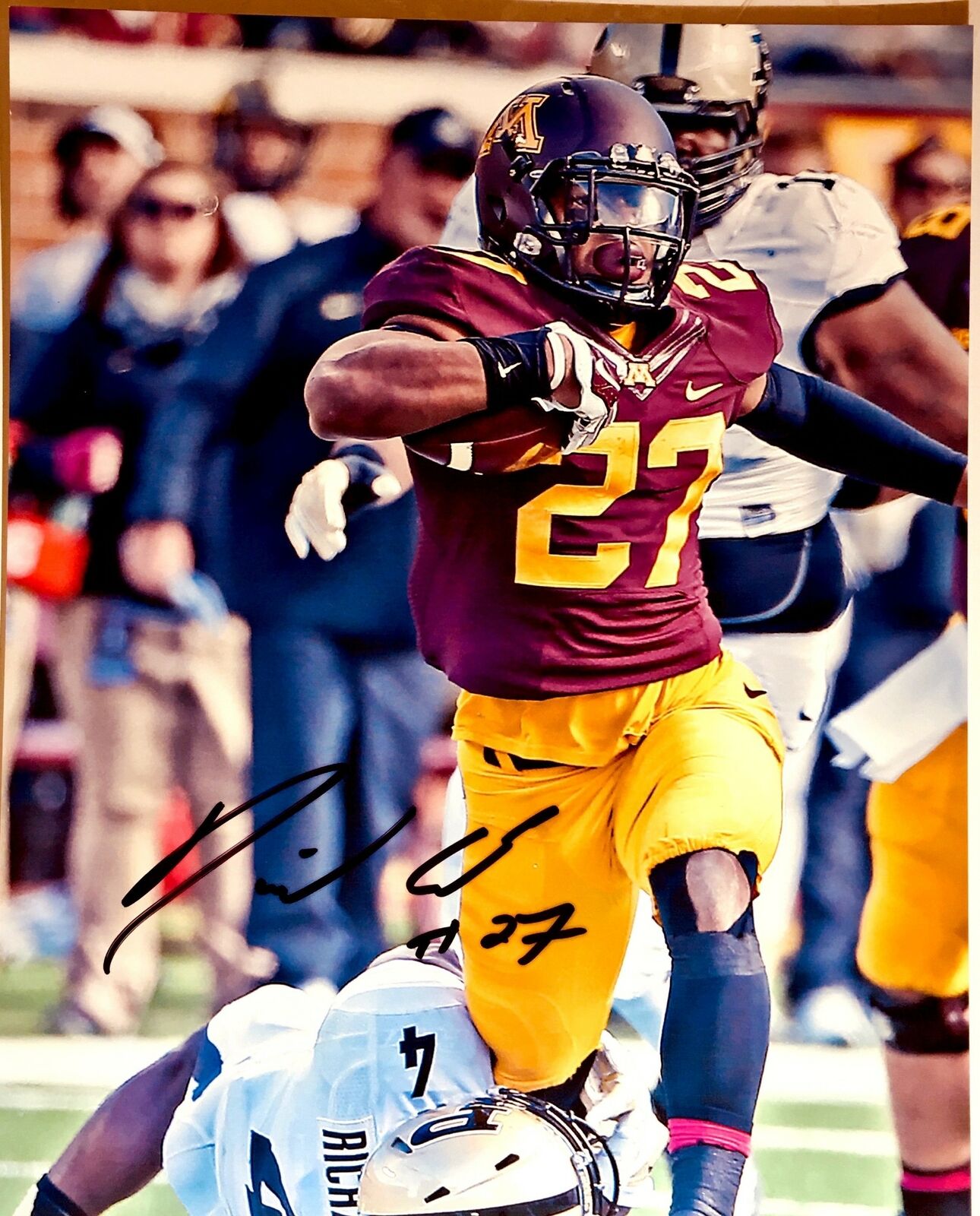 David Cobb Signed 8x10 Photo Poster painting Minnesota Golden Gophers Autograph Auto