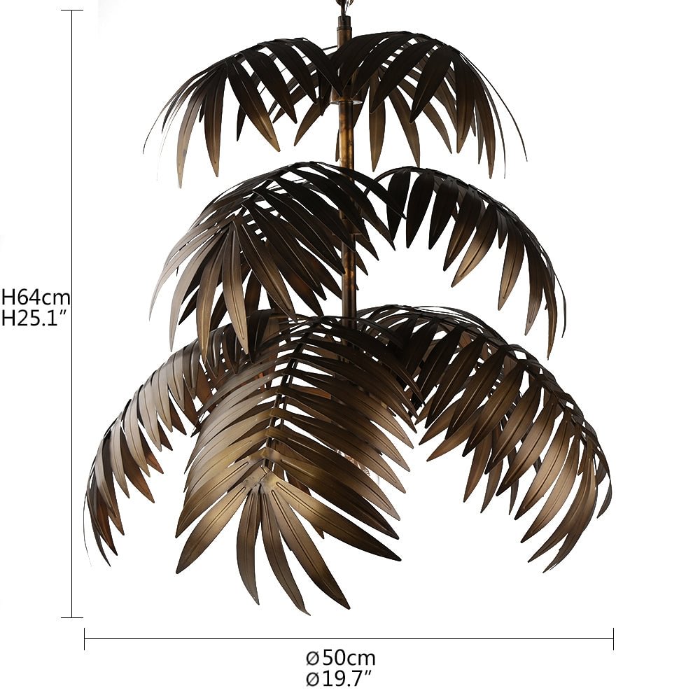 Loft Modern Coconut Tree Pendant Light LED E27 Industrial Creative Hanging Lamp For Living Room Restaurant Bedroom Lobby Hotel