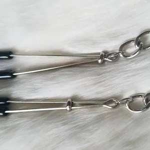 pornhint Pornhint Mature-Tweezer nipple clamps clit Clips, BDSM adult sex toy, adjustable clamps, discreet shipping, pain play sex toy, fetish nipple jewelry