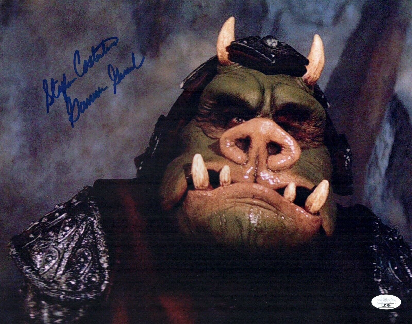 STEPHEN COSTANTINO Signed RETURN OF THE JEDI 11x14 Photo Poster painting Autograph JSA COA Cert