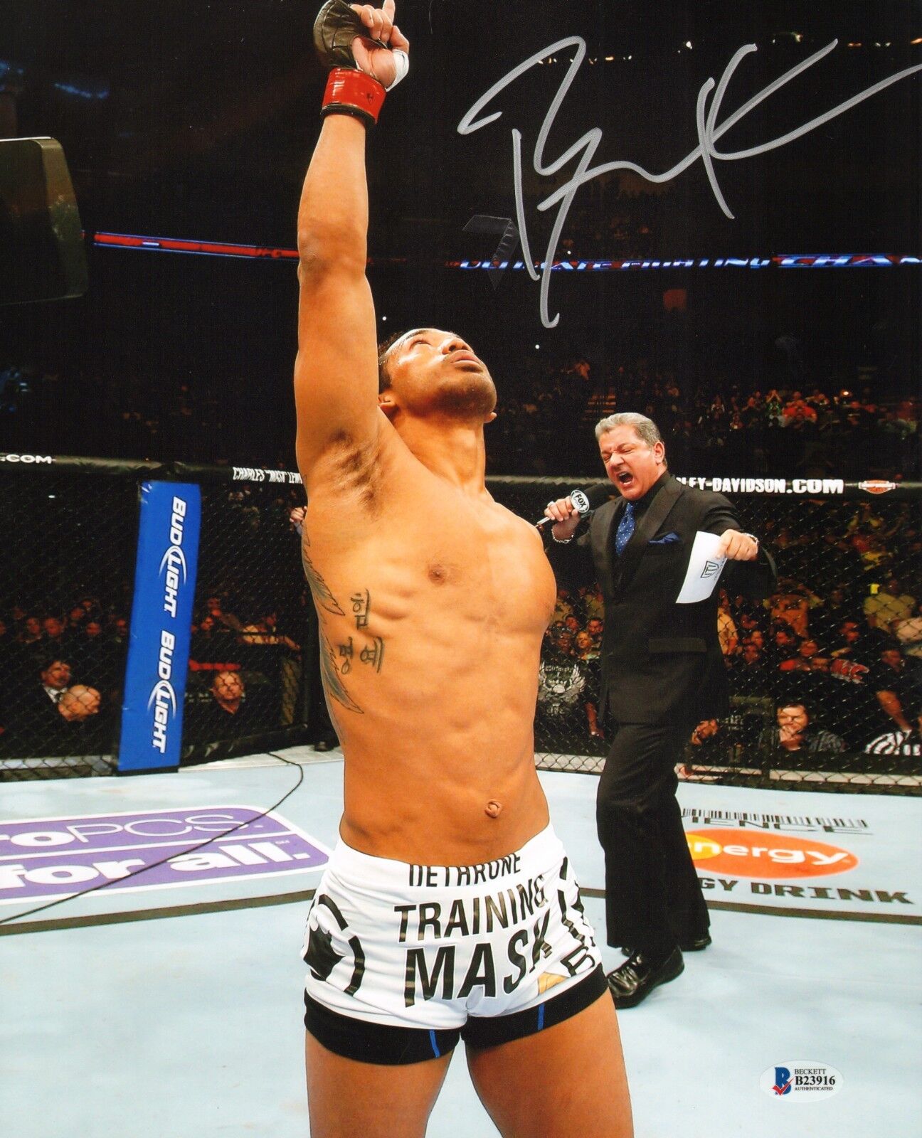 Benson Henderson Signed 11x14 Photo Poster painting BAS Beckett COA UFC Picture Autograph 144 6