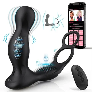 Plug Dildo Vibrator Plug Prostate Stimulator Massager With Ring App Remote Control