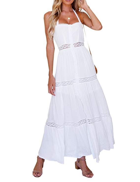  thdmladies Elle White Maxi Dress thedmladies
